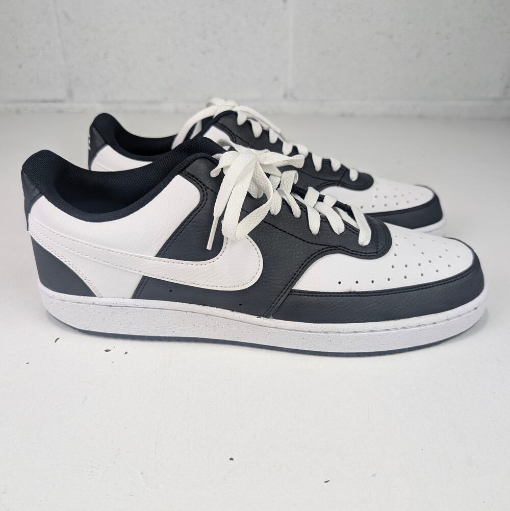 Nike Men's 13 Court Vision Low Sneakers - White/Black